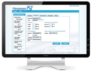 Comouter screen of software