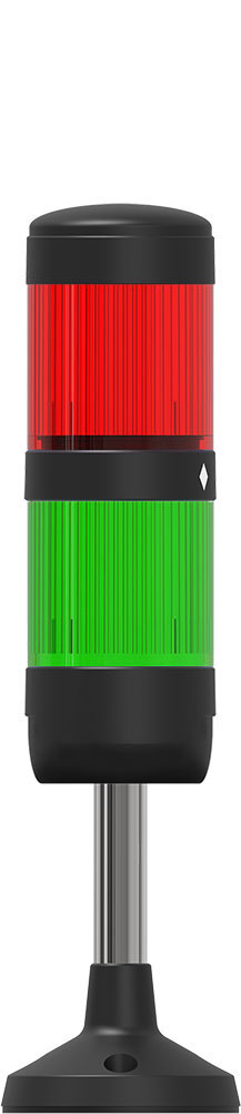 Two Stage (Green, Red) Stacklight