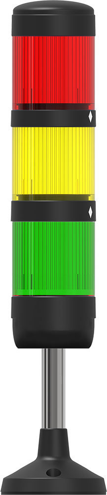 Three Stage (Green, Yellow, Red) Stacklight